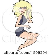 03/06/2024 - Cartoon Blond Woman