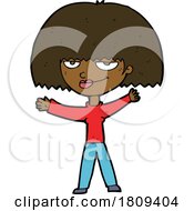 03/06/2024 - Cartoon Black Woman