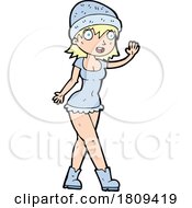 Cartoon Blond Woman
