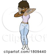 03/07/2024 - Cartoon Black Woman