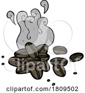 Poster, Art Print Of Cartoon Coffee Beans