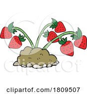 Cartoon Strawberries