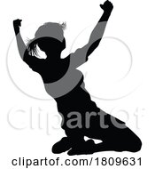 03/15/2024 - Female Soccer Football Player Woman Silhouette