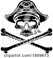 03/17/2024 - Pirate Hat Skull And Crossbones Cartoon