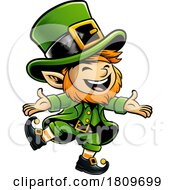 03/18/2024 - Leprechaun Cute Irish St Patricks Day Cartoon