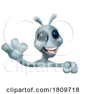 03/19/2024 - Alien Grey Gray Fun Cartoon Character