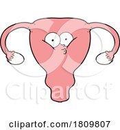 Poster, Art Print Of Cartoon Uterus