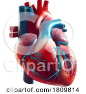 Poster, Art Print Of 3d Human Heart