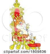 Poster, Art Print Of Licensed Clipart Cartoon King Cat