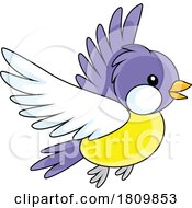 Licensed Clipart Cartoon Flying Bird