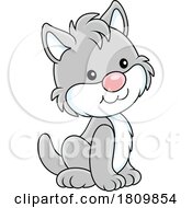 Licensed Clipart Cartoon Sitting Cat