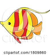 Licensed Clipart Cartoon Butterfly Fish