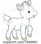 Poster, Art Print Of Licensed Clipart Cartoon Goat