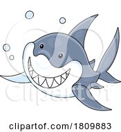 Poster, Art Print Of Licensed Clipart Cartoon Shark