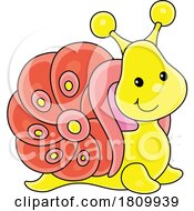 03/27/2024 - Licensed Clipart Cartoon Happy Snail