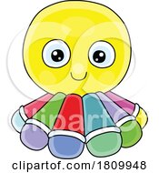 03/28/2024 - Licensed Clipart Cartoon Toy Octopus