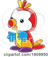 Poster, Art Print Of Licensed Clipart Cartoon Toy Parrot