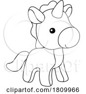 Licensed Clipart Cartoon Toy Unicorn