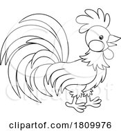 Poster, Art Print Of Licensed Clipart Cartoon Rooster