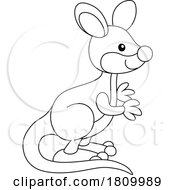 Licensed Clipart Cartoon Toy Kangaroo