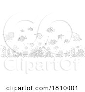 03/30/2024 - Licensed Clipart Cartoon Swimming Sea Creatures