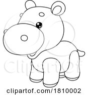Licensed Clipart Cartoon Toy Hippo