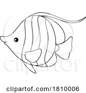 Licensed Clipart Cartoon Butterfly Fish