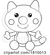 Poster, Art Print Of Licensed Clipart Cartoon Toy Cat