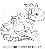 Licensed Clipart Cartoon Toy Iguana