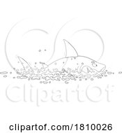 04/01/2024 - Licensed Clipart Cartoon Shark Swimming