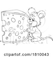 04/02/2024 - Licensed Clipart Cartoon Mouse With Cheese