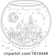 Licensed Clipart Cartoon Fish Bowl