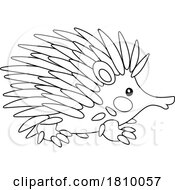Poster, Art Print Of Licensed Clipart Cartoon Hedgehog