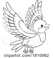 Poster, Art Print Of Licensed Clipart Cartoon Flying Bird