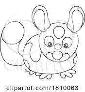 04/02/2024 - Licensed Clipart Cartoon Chinchilla