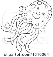 04/03/2024 - Licensed Clipart Cartoon Jellyfish