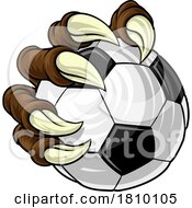 04/04/2024 - Soccer Football Ball Claw Cartoon Monster Hand