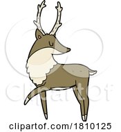 Poster, Art Print Of Cartoon Stag