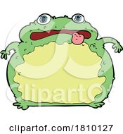 Poster, Art Print Of Cartoon Funny Frog
