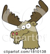 Poster, Art Print Of Cartoon Moose