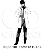 04/06/2024 - Doctor Man Medical Silhouette Healthcare Person