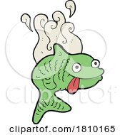 Poster, Art Print Of Cartoon Smelly Fish