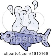 Poster, Art Print Of Cartoon Funny Fish