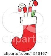 Poster, Art Print Of Cartoon Christmas Stocking