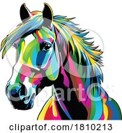 Poster, Art Print Of Colorful Horse