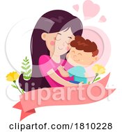 Poster, Art Print Of Mom And Son Licensed Clipart Cartoon