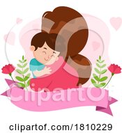 Mom And Son Licensed Clipart Cartoon
