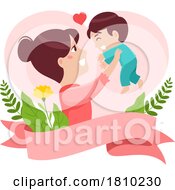 Poster, Art Print Of Mom And Son Licensed Clipart Cartoon