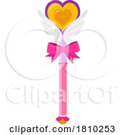 Poster, Art Print Of Fairy Tale Princess Wand Licensed Clipart Cartoon