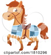 Poster, Art Print Of Knights Steed Licensed Clipart Cartoon
